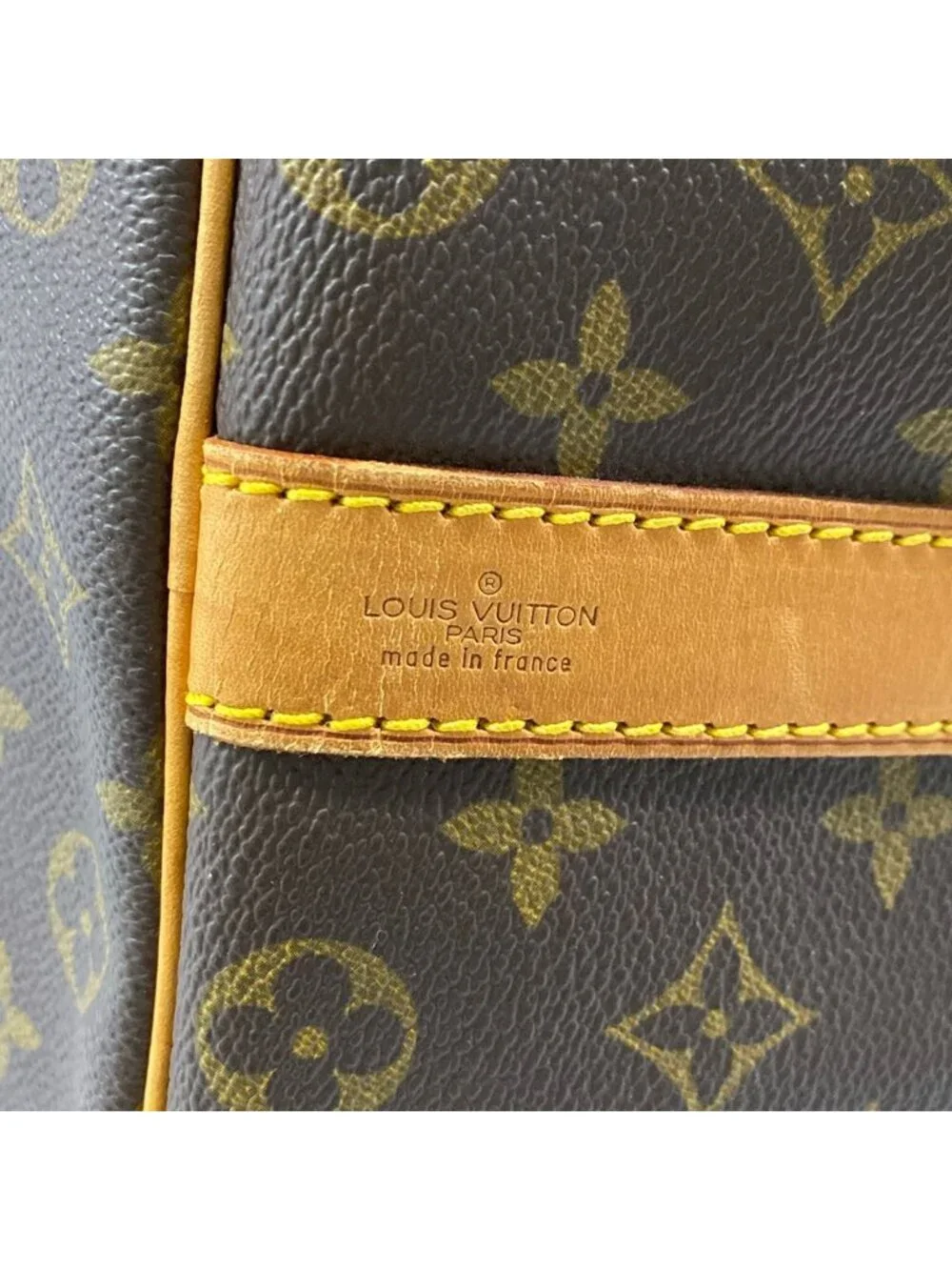 Louis Vuitton Boston Bag Monogram Keepall Bandouliere 50